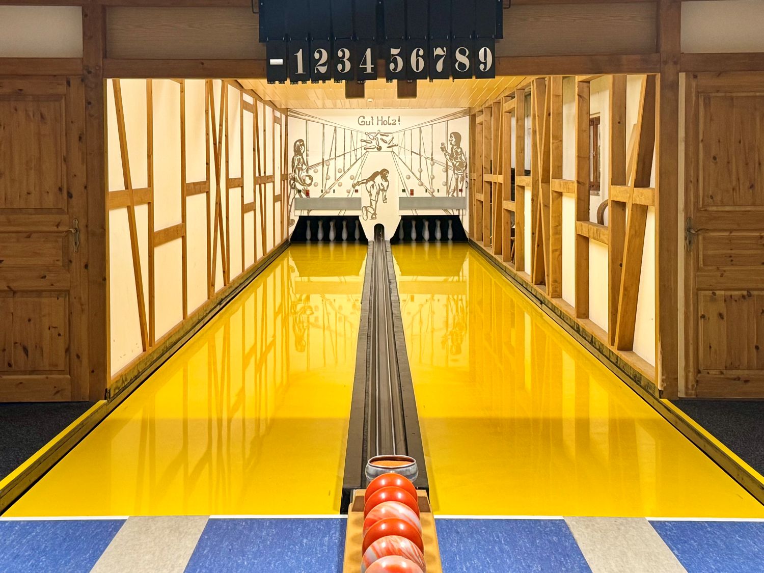 Kegelbahn Leukersdorf